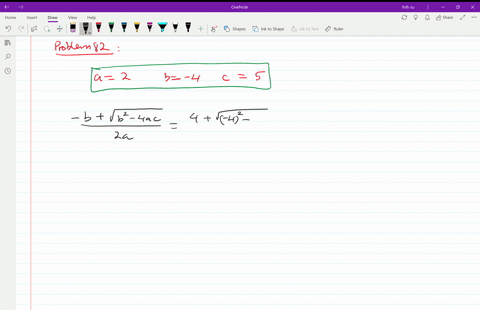 evaluate-the-expression-frac-bsqrtb2-4-a-c2-a-for-each-choice-of-a-b-and-c-a2-b-4-c5
