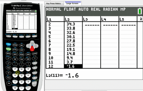 a-use-a-graphing-utility-to-create-a-scatter-plot-of-the-data-b-determine-whether-the-data-could-b-8