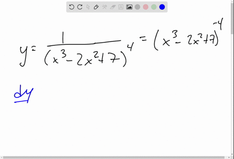 find-d-y-d-x-yfrac1leftx3-2-x27right4
