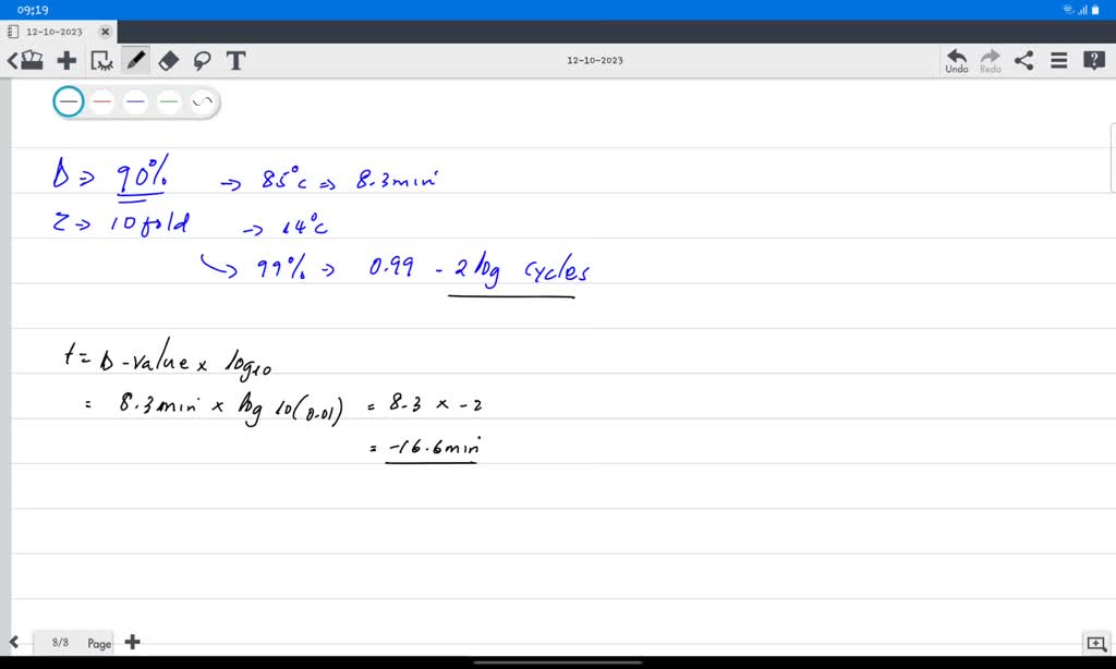 ⏩SOLVEDPectin methyl esterase in orange juice has a D value at 85^∘