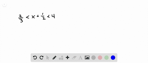 solve-each-compound-inequality-write-solutions-in-interval-notation-see-examples-i-through-8-frac23x