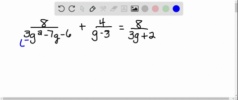 solve-each-equation-frac83-g2-7-g-6frac4g-3frac83-g2