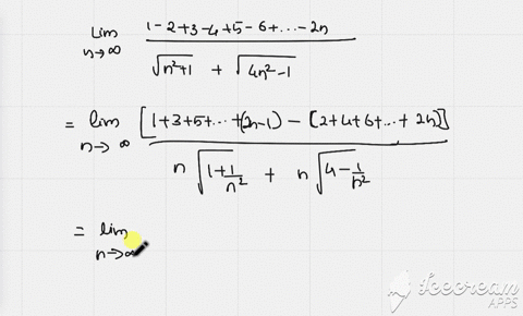 lim-_n-rightarrow-infty-frac1-23-45-6ldots-2-nsqrtn21sqrt4-n2-1-is-equal-to-a-frac13-b-frac13-c-frac