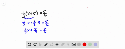 in-the-following-exercises-solve-the-equation-by-clearing-the-fractions-frac13x5frac56