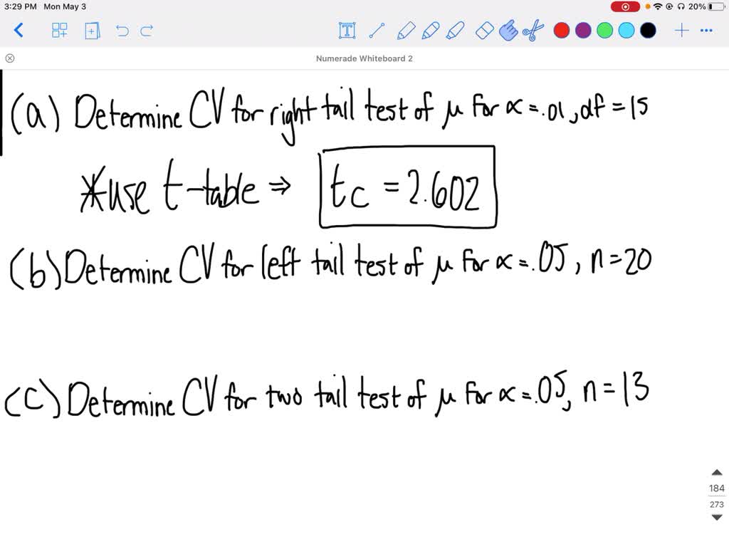 solved-a-determine-the-critical-value-for-a-right-tailed-test-of-a