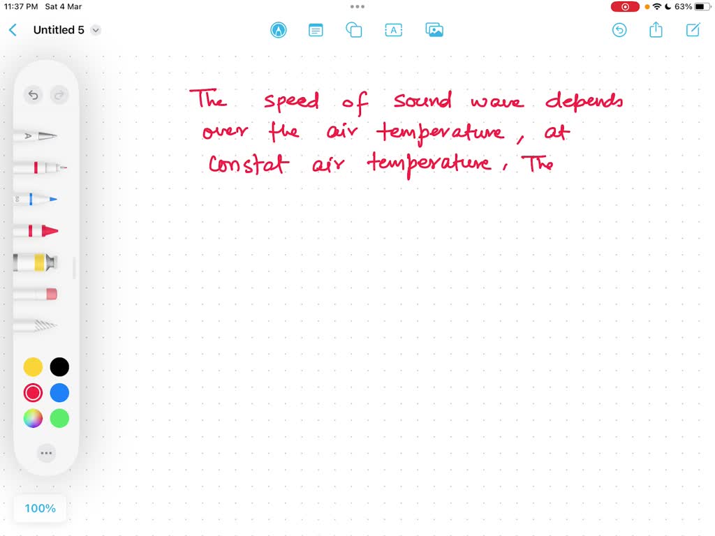 SOLVED:The frequency of a sound is doubled. Does the wave speed of this ...