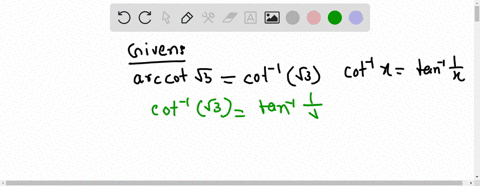 find-the-exact-value-of-each-expression-give-the-answer-in-radians-operatornamearccotsqrt3-2