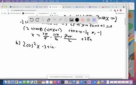 rewrite-each-equation-in-terms-of-sine-only-then-solve-algebraically-for-0-leq-x2-pi-a-cos-2-x-3-sin