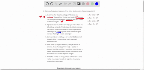 match-each-equation-to-a-story-two-of-the-stories-match-the-same-equation-a-jadas-teacher-fills-a-tr