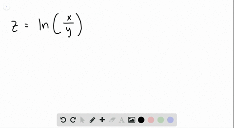 for-the-following-exercises-calculate-the-partial-derivatives-let-zln-leftfracxyright-find-fracparti