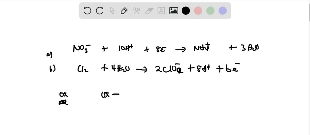 SOLVED:In Question 6.7, which half-reaction represents oxidation? Which ...