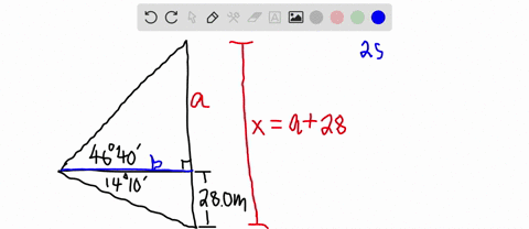 solve-each-problem-the-angle-of-elevation-from-the-top-of-a-small-building-to-the-top-of-a-nearby-ta