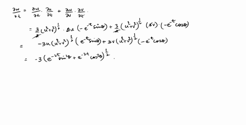 use-the-chain-rule-to-find-the-indicated-partial-derivatives-wleftu2v2right3-2-ue-t-sin-theta-ve-t-c