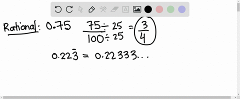 in-the-following-exercises-determine-which-of-the-given-numbers-are-rational-and-which-are-irrationa