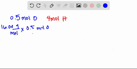 which-weighs-more-050-mol-of-oxygen-atoms-or-4-mol-of-hydrogen-atoms