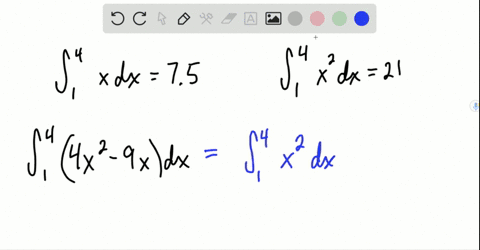 calculate-the-definite-integral-given-that-int_14-x-d-x75-quad-int_14-x2-d-x21-quad-int_45-x2-d-xf-6