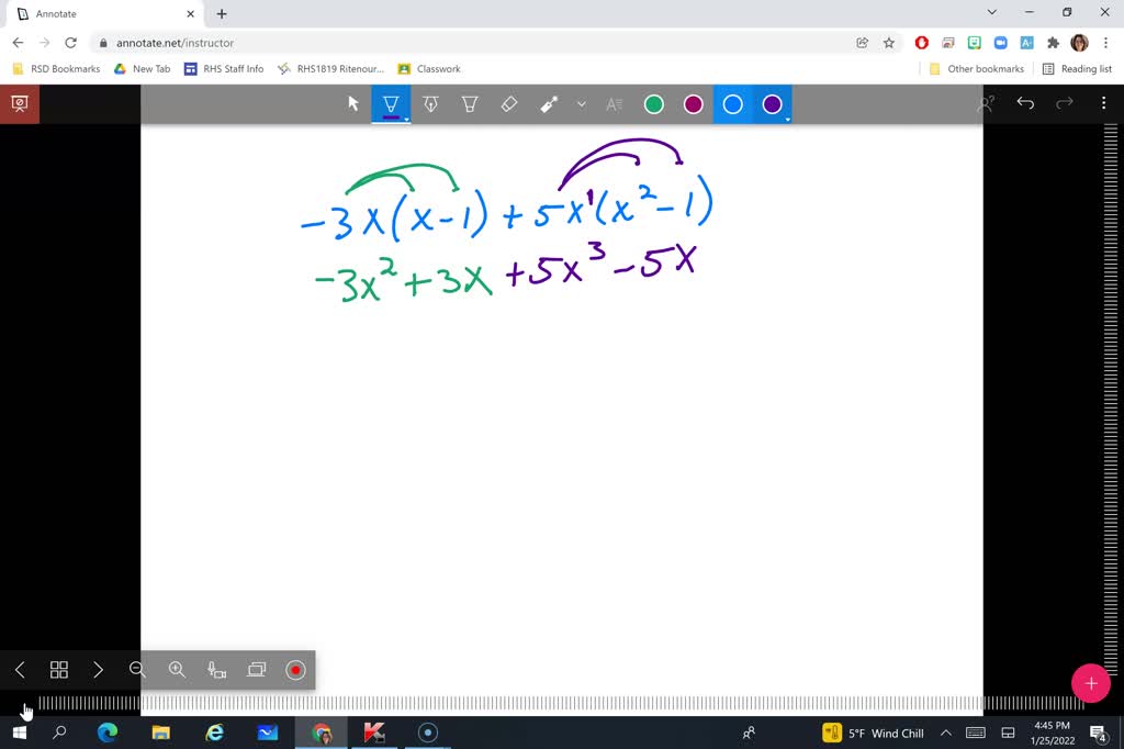 5 X X 2 25 Simplify