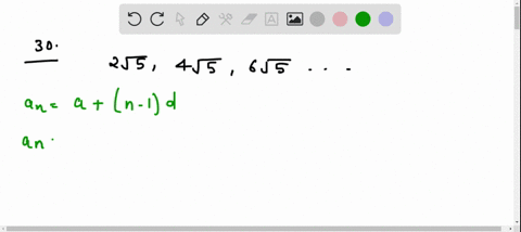 find-the-indicated-term-in-each-arithmetic-sequence-text-70th-term-of-2-sqrt5-4-sqrt5-6-sqrt5-ldots