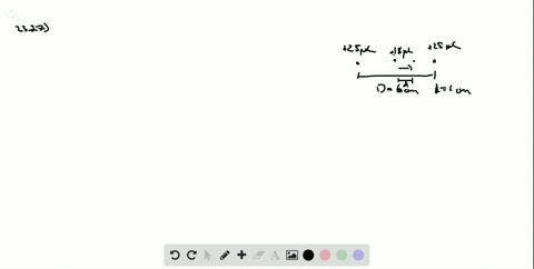 ii-a25-mu-c-point-charge-is-placed-60-mathrmcm-from-an-identical-25-mu-mathrmc-point-charge-how-much