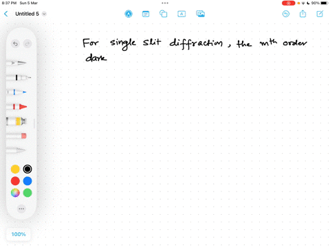 what-is-the-angle-to-the-third-order-dark-fringe-m3-for-a-single-slit-of-width-37-times-10-5-mathrmm