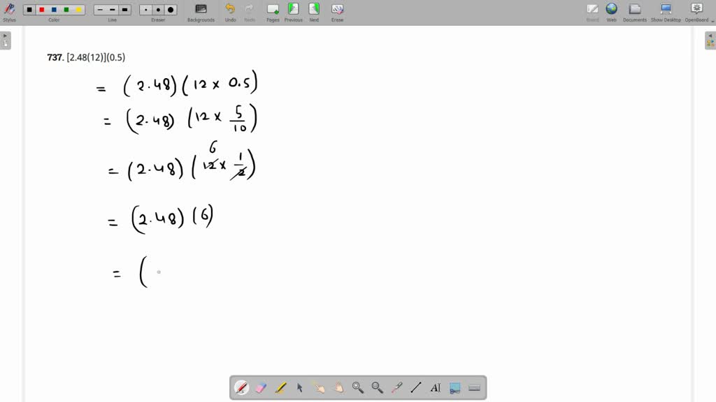 SOLVED:Simplify. [2.48(12)](0.5)