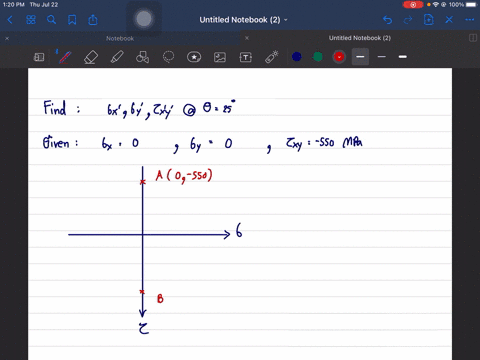 determine-the-equivalent-state-of-stress-if-an-element-is-oriented-25circ-counterclockwise-from-the-