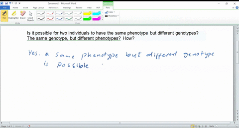 is-it-possible-for-two-individuals-to-have-the-same-phenotype-but-different-genotypes-the-same-genot
