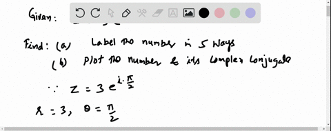 find-and-plot-the-complex-conjugate-of-each-number-3-ei-pi-2