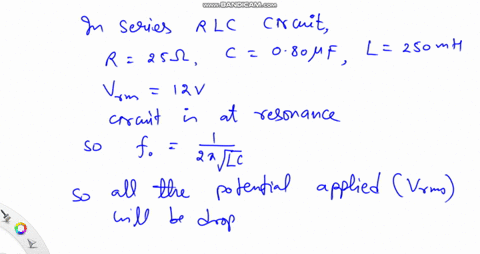 a-series-rlc-circuit-has-a-resistance-of-25-omega-a-capacitance-of-080-mu-mathrmf-and-an-inductance-