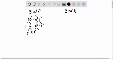 find-the-gcf-of-each-set-of-monomials-30-a3-b2-24-a2-b