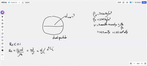 what-is-the-maximum-diameter-of-a-spherical-particle-of-dust-of-density-2500-mathrmkg-cdot-mathrmm-3