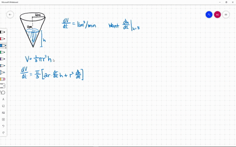 a-container-in-the-form-of-a-right-circular-cone-vertex-down-has-radius-4-mathrmm-and-height-16-math