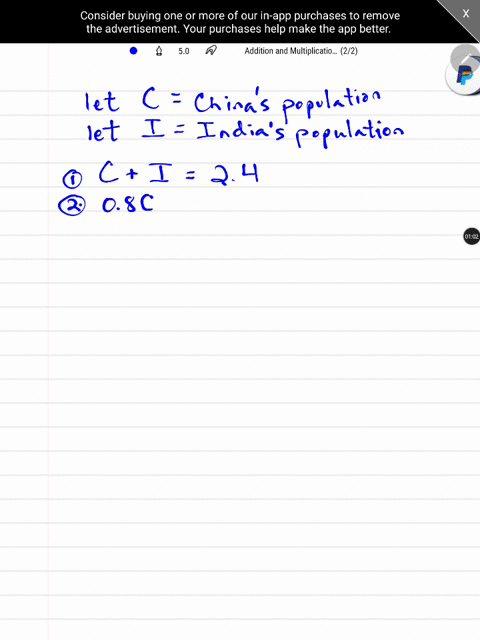 as-of-2005-the-combined-population-of-china-and-india-was-estimated-at-24-billion-if-there-were-abou