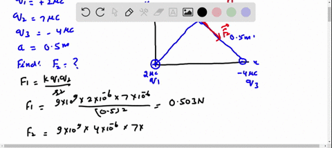 three-point-charges-are-located-at-the-corners-of-an-equilateral-triangle-as-shown-in-figure-p237-ca