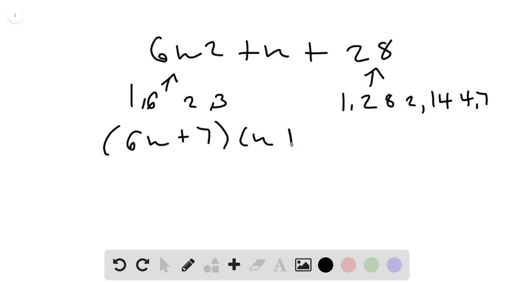 Solvedopen Ended Find Two Different Values That Complete Each Expression So That The Trinomial 3892