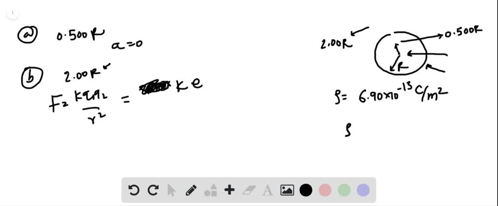 SOLVED:In a spherical metal shell of radius R, an electron is shot from ...