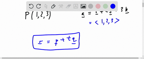 find-parametric-equations-for-the-line-through-p-parallel-to-a-p123-quad-mathbfamathbfi2-mathbfj3-ma
