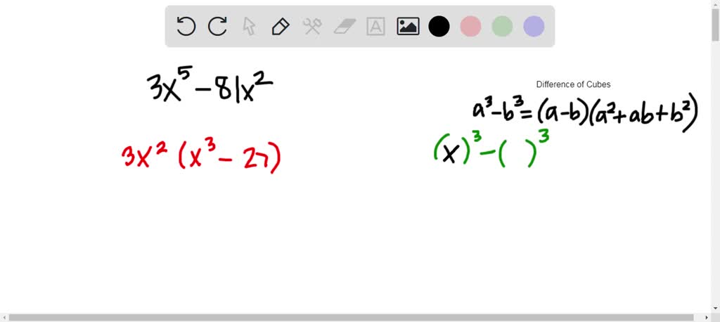 3x − 5 = 81