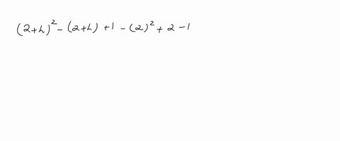 find-the-difference-quotient-and-simplify-your-answer-fxx2-x1-quad-fracf2h-f2h-quad-h-neq-0-2