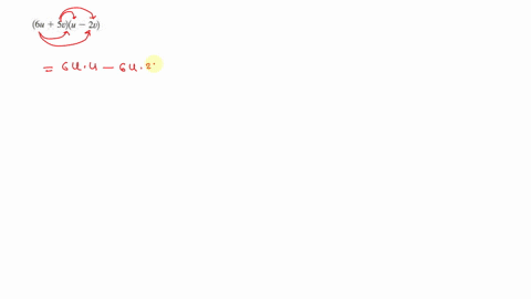 multiply-the-algebraic-expressions-using-the-foil-method-and-simplify-6-u-5-vu-2-v