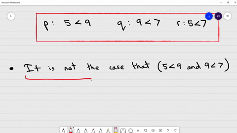 represent-the-given-proposition-symbolically-by-letting-p-59-quad-q-97-quad-r-57-determine-whether-2