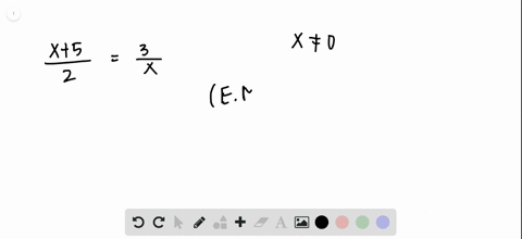 find-the-solution-set-to-each-equation-fracx52frac3x