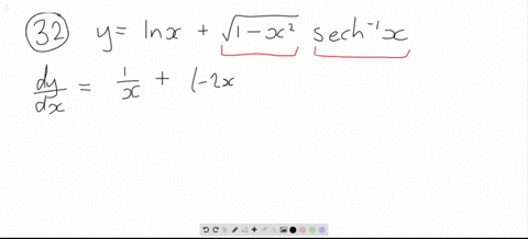 find-the-derivative-of-y-with-respect-to-the-appropriate-variable-yln-xsqrt1-x2-operatornamesech-1-2