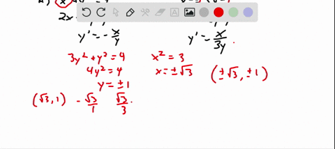 verify-that-the-following-pairs-of-curves-meet-orthogonally-a-x2y24-x23-y2-b-x1-y2-quad-xfrac13-y2-2