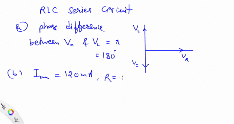 an-r-l-c-series-circuit-is-driven-by-a-sinusoidal-emf-at-the-circuits-resonant-frequency-a-what-is-t