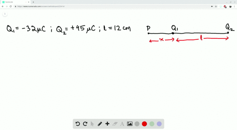 ii-two-point-charges-q_1-32muc-and-q_2-45muc-are-separated-by-a-distance-of-12-cm-the-electric-field
