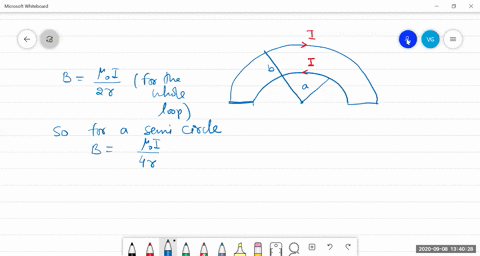 what-is-the-magnetic-field-at-p-due-to-the-current-i-in-the-wire-shown