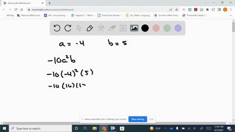 evaluate-each-expression-for-a-4-and-b5-10-a2-b