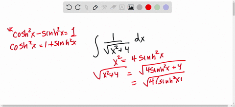 SOLVED:We can extend the technique of trigonometric substitution to the ...