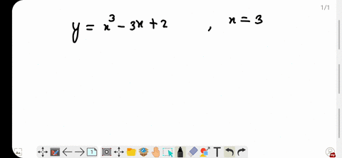 find-the-slope-of-the-tangent-to-the-curve-yx3-3-x2-at-the-point-whose-x-coordinate-is-3-2